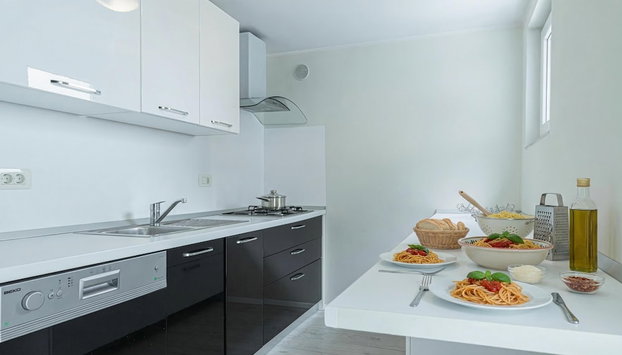 Romantični Studio ob Morju Koper - Foto 5, Cozinha privada