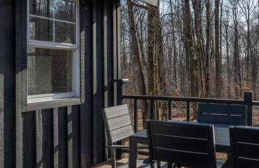 Private Cabin with Guesthouse Hot Tub Fire Pits - Foto 41