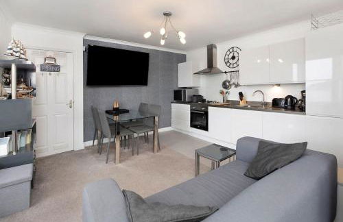 Beach Front Flat Shaldon with Parking - Foto 7