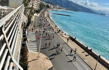 Casa Sud Menton Studio Front de Mer Vue Mer Panoramique Terrasse Parking - Foto 77