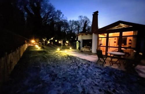 Sunlit Garden - Ruhig am Wald nahe Warnow Rostock - Kamin - Foto 3