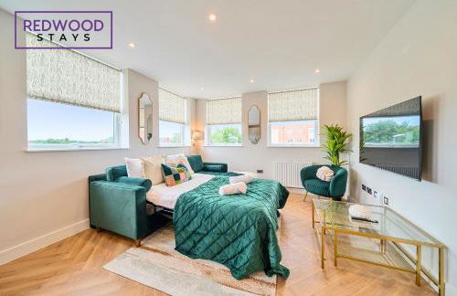 Brand New Premium Serviced Apartments, Free Parking, High-Speed WiFi By Redwood Stays - Foto 60