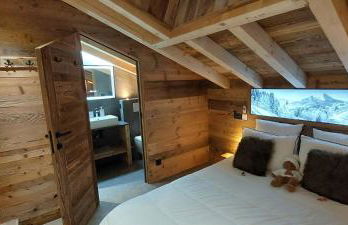 L'Échappée - Chalet d'exception avec sauna, 7 chambres 7 salles de bain, terrasses, jardin et vues sublimes, skiroom, proche télécabine - Foto 70