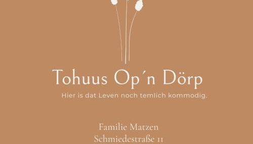 Tohuus Op'n Dörp - Foto 4