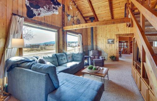 Mtn-View Cabin with Horse Pasture in Koosharem - Foto 26