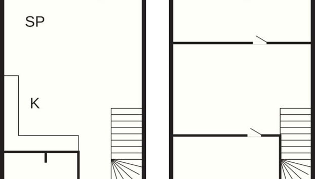 6 Person Holiday Home in Hadsund - Foto 5, Plano