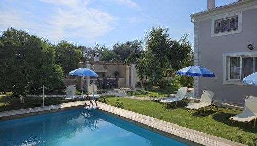 Villa Xampelo - Foto 4, sunbed, Garden view