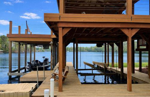 2-Tier Dock with Lift! Jordan Lake Family Retreat - Foto 38