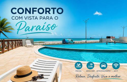 Apartamento com 2 quartos de FRENTE PARA O MAR - Foto 3