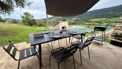 Banassac Canilhac Gite pour 4 personnes avec piscine partagée et vue panoramique en Lozère - Foto 4, Other