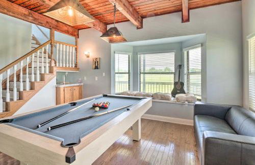 Gingerland Ranch in Del Valle Game Room and Porch - Foto 1