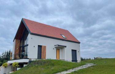 Rumiane pola - stodoła na Mazurach z widokiem na jezioro - Foto 39