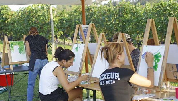 Painting & Wine Tasting in a Vineyard - Foto 2