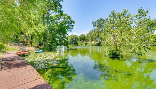 Home Gym, Office + Dock! Seguin Riverfront Retreat - Foto 3
