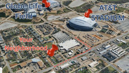 World Cup Central- 5 Min Walk to AT&T Stadium- Game Room - Foto 2