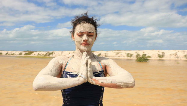 With the mud bath we will tone body and mind