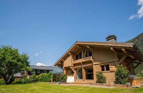 Grosse Pierre Chalet 180m2 Cheminee Jacuzzi Vue Taconnaz - Foto 22