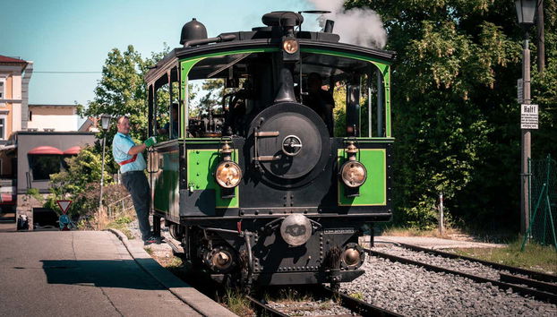 Antigo trem de Herrenchiemsee