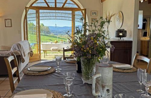 Gîte rustique 6 pers avec cheminée et grand jardin, animaux acceptés - FR-1-496-61 - Foto 10