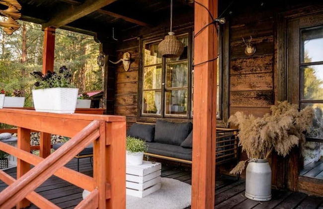 In The Woods Lodge With hot tub Inside Puszcza Knyszyśnka - Two-bedroom Villa - Photo 31