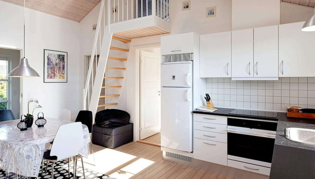 6 Person Holiday Home in Karrebaeksminde - Foto 2, Cocina privada