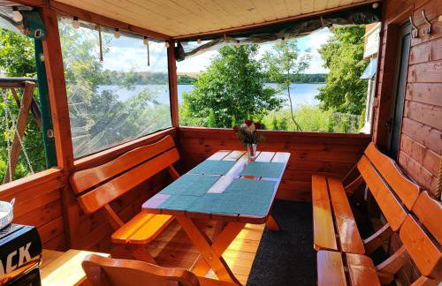 Siedlisko nr 3 nad jeziorem Skarlińskim, domki letniskowe, mazury, jezioro,bania - Foto 5