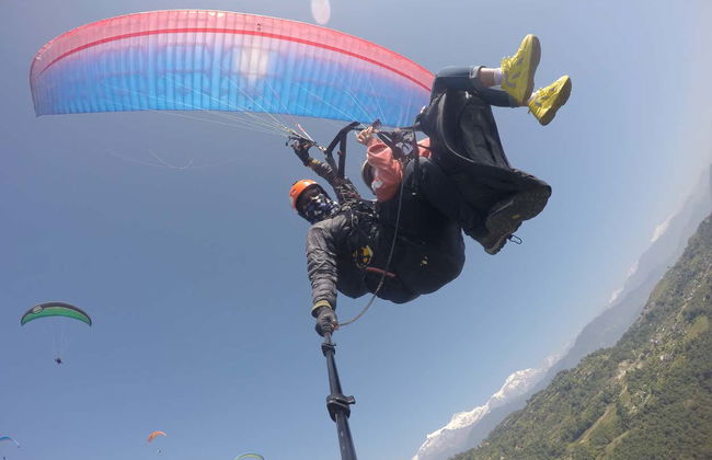 Vuelo en parapente por Pokhara - Foto 2