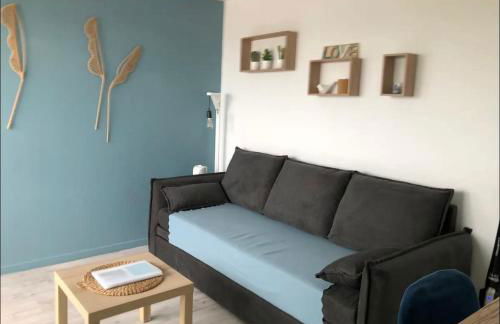 Studio 61, vue mer, wifi, parking privé - Foto 2