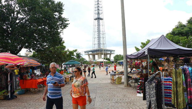 Parcourir un marché de Brasilia