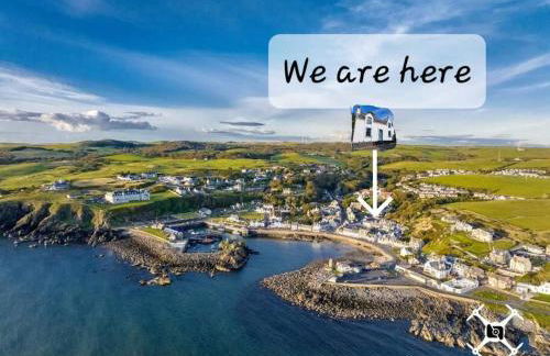 The Portpatrick Pad - A cosy 3 bed cottage, w. sea views & garden office - Foto 1