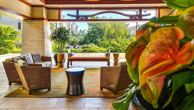 Sala de estar do lobby