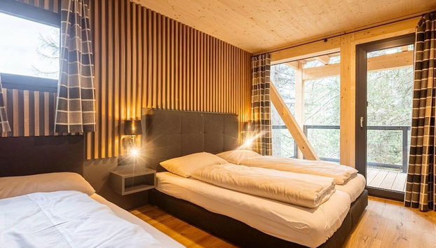 Lavish Chalet With hot tub - Foto 4, Habitación