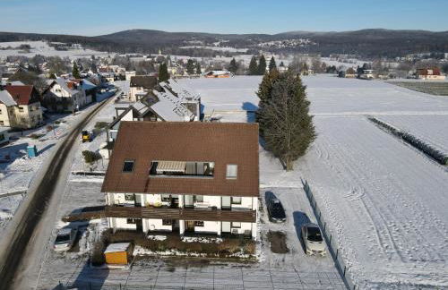 Ferienwohnung im Fichtelgebirge - nahe der Skipiste mit Balkon & Free Parking - Foto 12