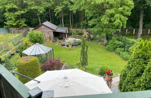 Premium Gruppenunterkunft fuer bis zu 25 Gaeste im Garten mit Badefass - Foto 3