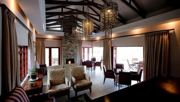 Sala de estar do lobby