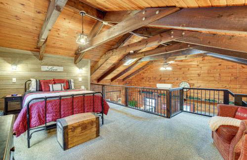 Family-Friendly Tyrone Cabin with Deck Near Hiking - Foto 13