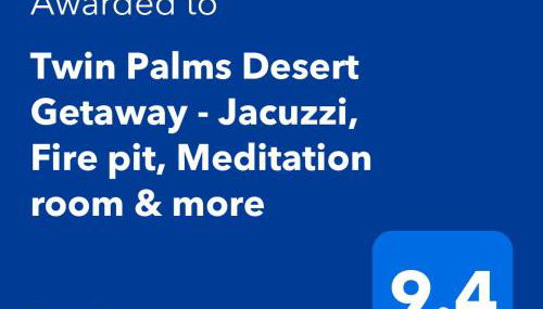 Twin Palms Desert Getaway - Jacuzzi, Fire pit, Meditation room & more - Foto 2