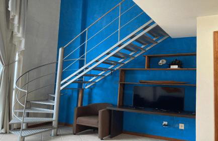 Saint Sebastian Flat 614 - Com Hidro! até 3 pessoas, Duplex, no centro - Foto 12