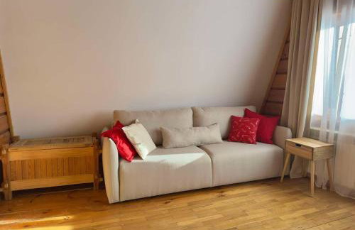 BUKOWA Jezioro Żywieckie Beskid Żywiecki Śląski Sauna Jacuzzi Kominek Morsowanie Tresna Żywiec Szczyrk - Foto 27