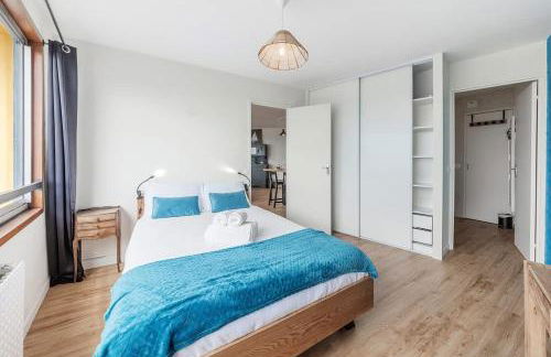 Bellevue, appartement T2, terrasse & parking - Foto 9