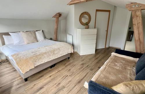 Villa Gaïa - 2 suites lits King size et salles de bain privatives - parking privé - 10 minutes Eurexpo - Aéroport - Groupama Stadium - Foto 4