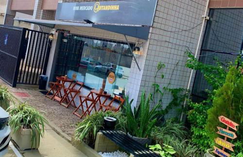 Bellagio Ponta DAreia Flat Economico Beira Mar Ferreira Hospedagens - Foto 12