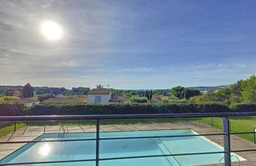 Appart, vue mer exceptionnelle à sanary, à pied 10mn criques et plage - Foto 1
