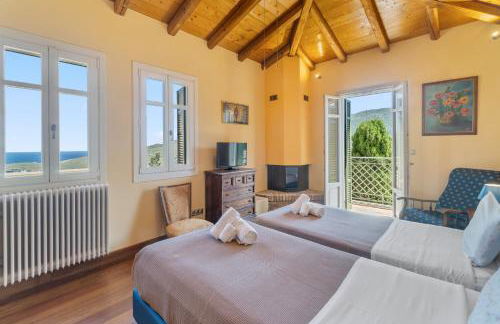 Hortensia Villa - Infinity Pool & Sea Views by Explore Andros - Foto 20