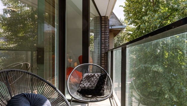 Modern Apartment With Sunny Terrace in Ostend - Foto 3, Habitación