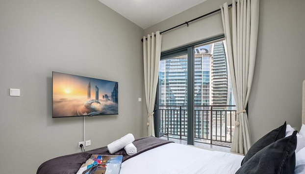 Cozy 1 Bedroom in Business Bay Dubai - Foto 4, Habitación