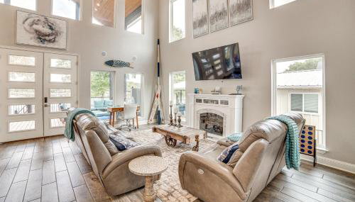 Private Dock and Yard! Modern Getaway in Mabank - Foto 4