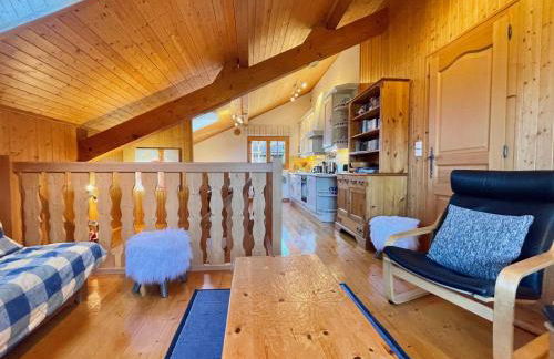 Duplex chaleureux pour 6 à Morillon avec parking - FR-1-624-175 - Foto 1