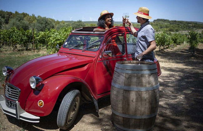 Languedoc Winery Private Tour & Tasting in Vintage Car - Photo 2