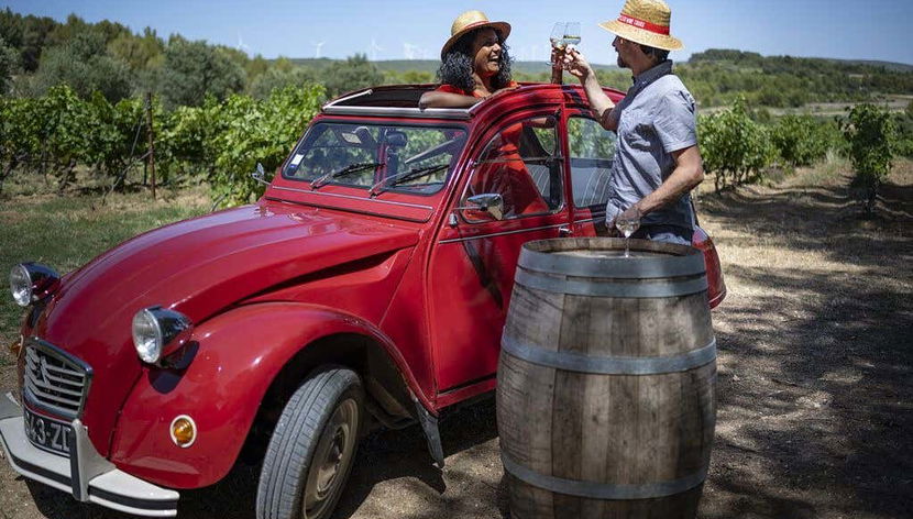 Languedoc Winery Private Tour & Tasting in Vintage Car - Foto 2